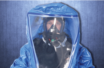 Respirex CHEMPROTEX SC4: the preferred suit of the Belgian department of home affairs