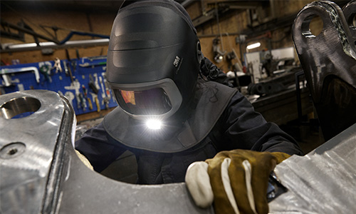 3M™ Speedglas™ Welding Helmet G5-01 with task light