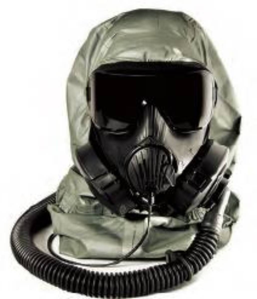 Masque à gaz FM53 avec housse (Noir) - Machinegun