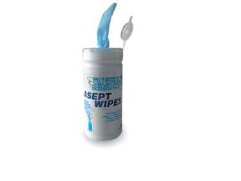 ASEPT WIPES TUBE 20 X 20CM 150PCS