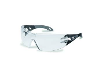SOLID. lunette de protection travail avec ajustement parfait & protection  latérale intégrée, lunettes de sécurité avec verres clairs, résistants aux  rayures, antibuée & anti-UV