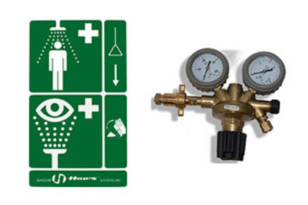 Accessories emergency showers and eye baths