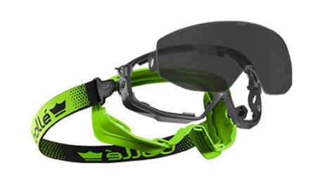 The Universal Goggle: goggles suitable for every environment and wearer with uniqe colour-coding