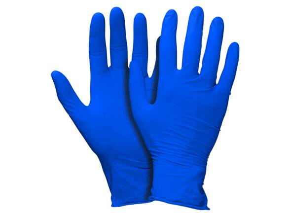 Glove soft-star nitril pf bl100 pcs/disp - Disposable - Vandeputte ...