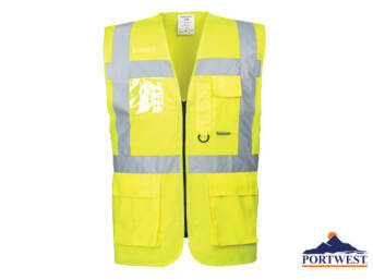 HI-VIS WAISTCOAT HI-VIS EXECUTIVE S476