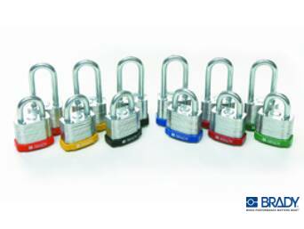 LOTO PADLOCK STEEL 38MM  KD/6ST