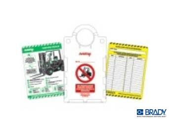 FORKLIFTAG KIT NL(2 HOLDERS/10INSERTS)