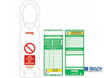 SCAFFTAG KIT NL(10SUPPORTS/20INSERTS)