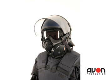 VOLLMASKE CBRN HM50 FUR RIOT HELME P100N