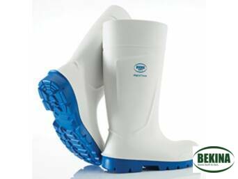 BOOT STEPLITE FOOD WHITE/BLUE S4 SRC