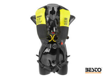 LIFE JACKET FALL ARREST SOLAS YELLOW