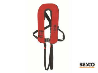 LIFE JACKET TWIN CHAMBER SOLAS RED