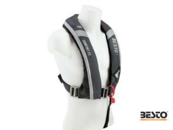 LIFE JACKET COMFORT FIT 180N BL/GREY