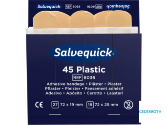 PLASTIC PLASTERS 6036 45PC