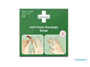 FOAM BANDAGE BEIGE 3CMX4.5M