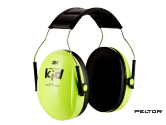 GEHORKAPSEL KIDS SAFETY NEON GREEN