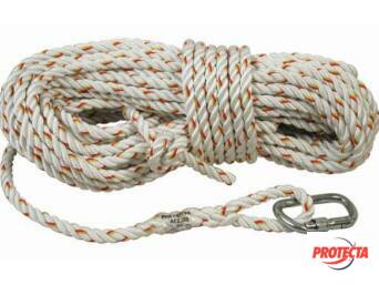 ROPE 20M 14MM 1 CARABINER