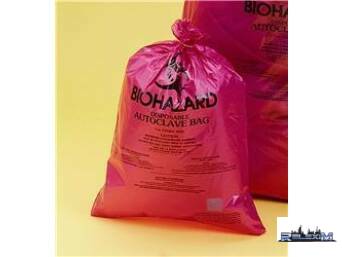 SACS MARQUAGE BIO HAZARD 100PCS