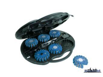 FLARE KOFFER 6 BLAUWE ROTOR LIGHTS