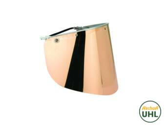 VISOR PC GREEN GOLDCOATED