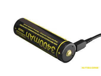 BATTERIJ USB LI-ON 3400 MAH 18650