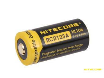 BATTERIE LI-ON 650 MAH CR123 NITECORE