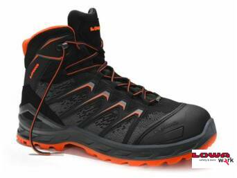 HOGE SCHOEN LARROX WORK GTX BLACK MID S3