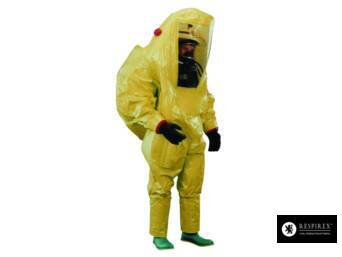 GAS-TIGHT SUIT TYCHEM TK 412 PASSTHROUGH