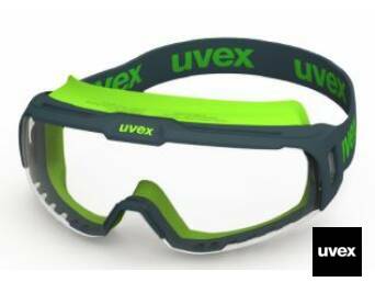 GOGGLE U-SONIC PC CLEAR SUPR (GRE/BLA)