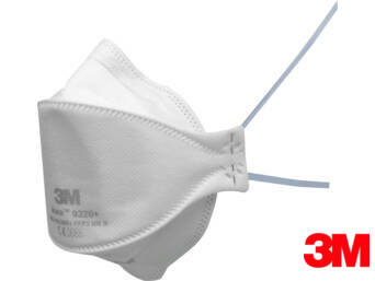 FOLDABLE MASK P2 9320D+ BULK