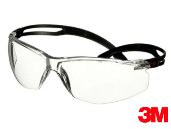 SPEC SECUREFIT 500 CLEAR SGAF (BLACK)