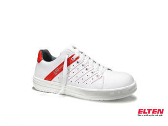 CHAUSS BASSE NORRIS WHITE-RED O1 SRC ESD