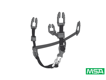 CHINSTRAP 4-POINT FR V-GARD/THERMALGARD