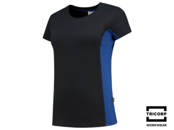 T-SHIRT BICOLOR DAMES 102003