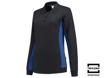 POLOSWEATER BICOLOR DAMES