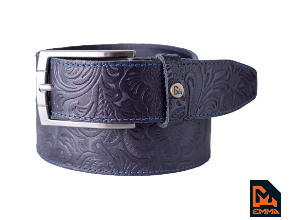 CEINTURE BUSINESS BLEU