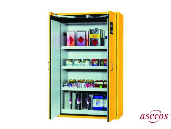 ARMOIRE S-CLASSIC HAUT 2PORTES JAUNE 90M