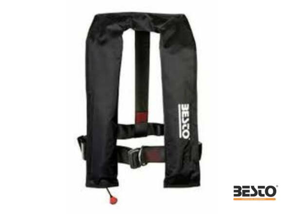 RACING BELT BESTO INFLATABLE 165N NOIR