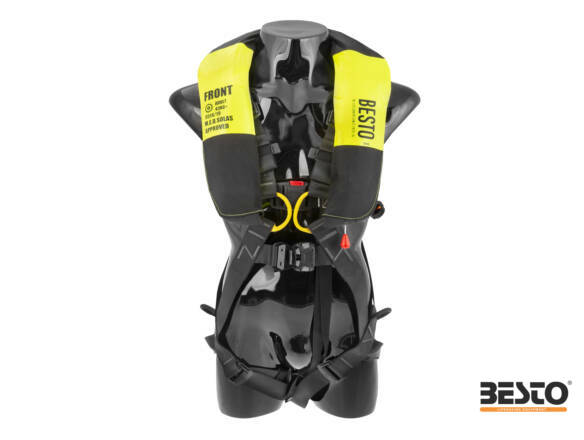 LIFE JACKET FALL ARREST SOLAS YELLOW