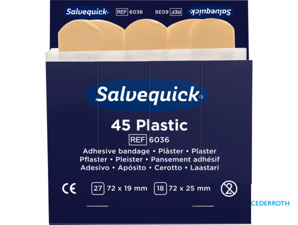 PLASTIC PLASTERS 6036 45ST