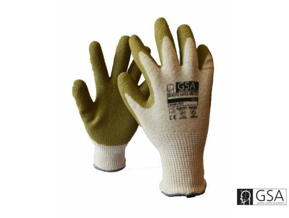 GLOVE DEXLITE LATEX GREEN