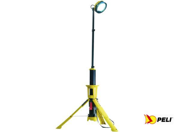 PELI TELESCOOP LAMP GEEL RAL 9440