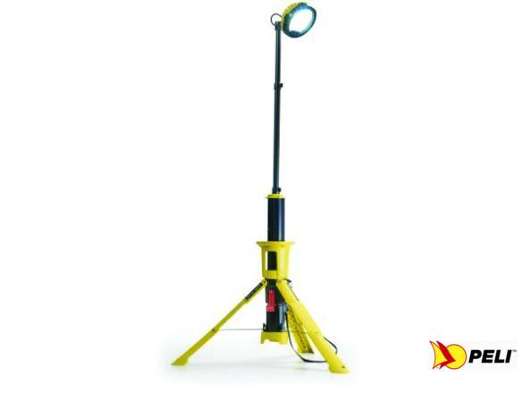 PELI TELESCOOP LAMP GEEL RAL 9440