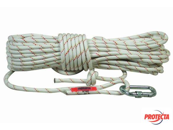 CORDE 10M 10,5MM 1 MOUSQUETON