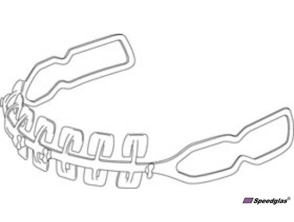 HOOFDBAND SPEEDGLAS 9100 (VOORKANT)