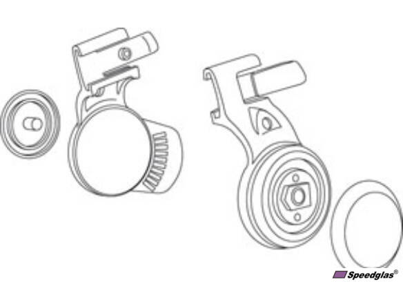 SET FIXATION SERRE-TETE SPEEDGLAS 9100