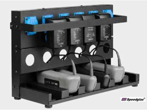 CHARGING RACK 6 LI-ION BATTERIES ADFLO