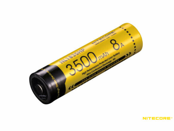 BATTERIE LI-ON 3500 MAH 18650 NITECORE