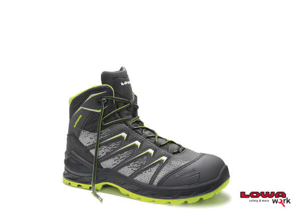 HOGE SCHOEN LARROX WORK GTX GREY MID S3