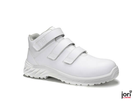 HIGH SHOE JO_CLEAN STRAP WHITE S3 SRC